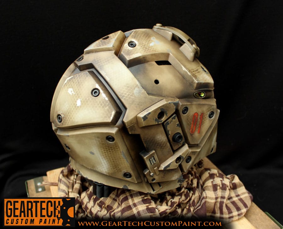 custom airsoft helmets