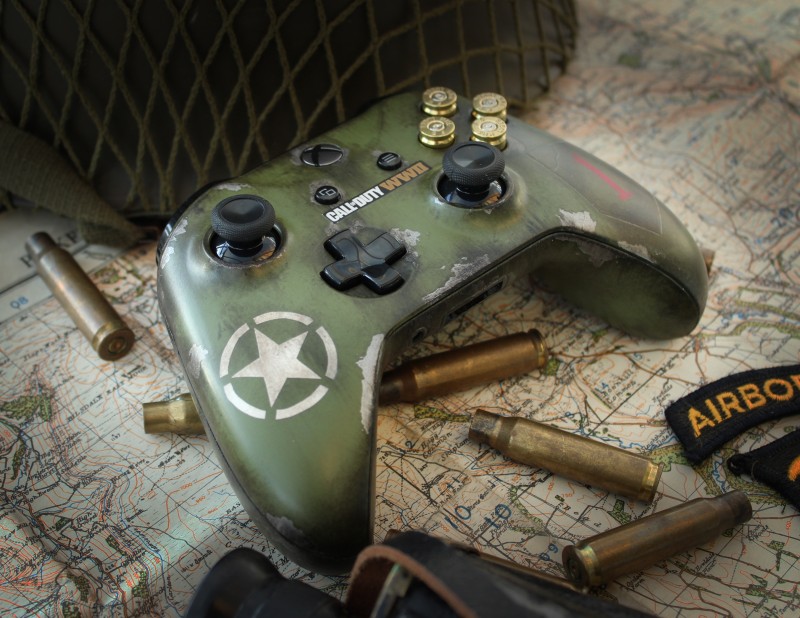 Xbox One COD WW2-Complete controller.
