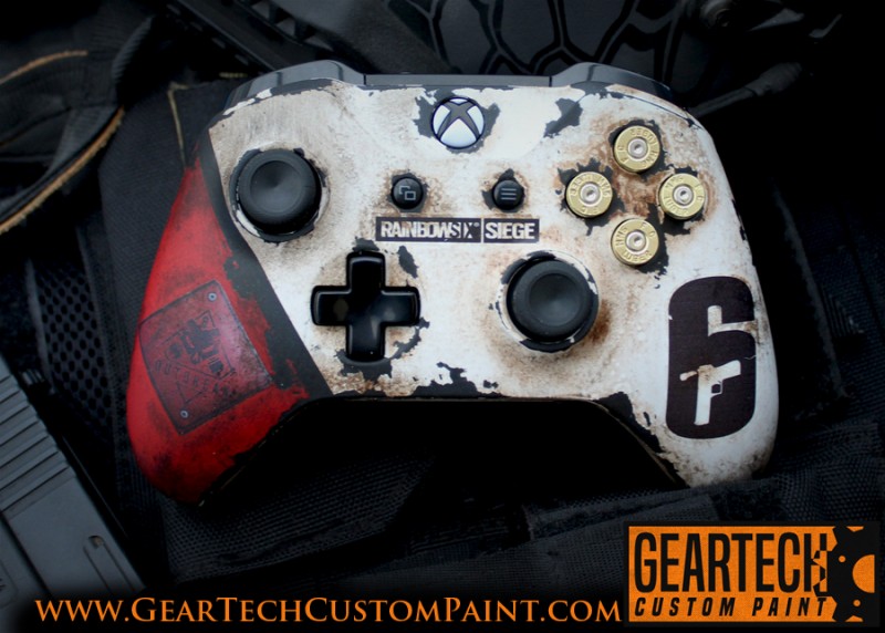 Xbox Rainbow 6 Seige Outbreak Complete Controller Geartech
